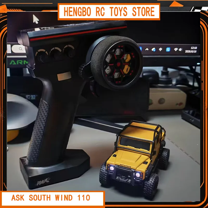 New Ask the south wind 1:43 Official Licensed Defender 1:10 Pick Up Scale Rc Climbing Remote Control Off Road Vehicle Adult Gift