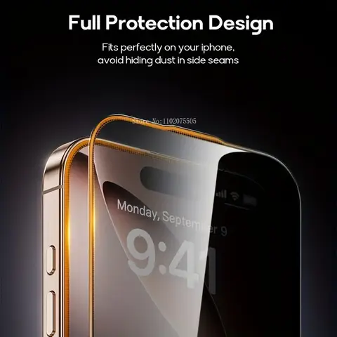 아이폰 17 16 15 Pro Max 14 13 12 11 Pro Mini XR XS Max 7 8Plus용 4팩 프라이버시 강화유리 액정 보호필름 아이폰 17 16 15 Pro Max 14 13 12 11 Pro Mini XR XS Max 7 8Plus용 4팩 프라이버시 강화유리 액정 보호필름