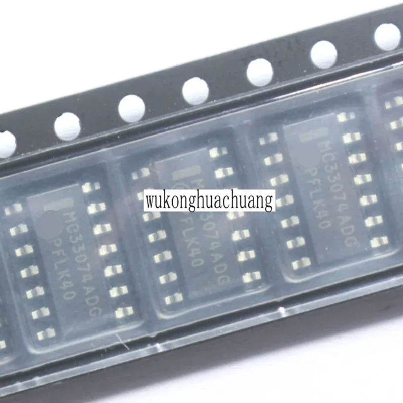 5pcs-20pcs MC33074ADR2G SOP14 MC33074ADG High-performance quad operational amplifier