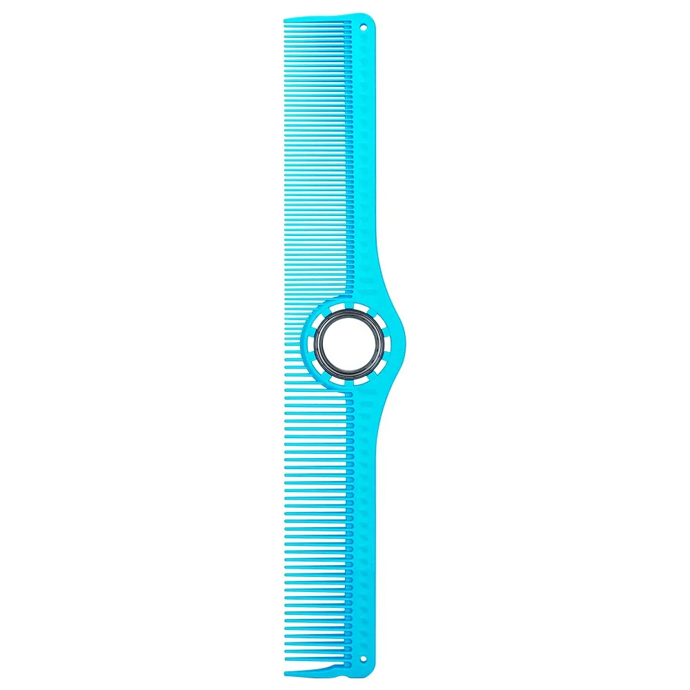 Non-slip Rotatable Hair Cutting Comb Professional Portable Rotating Finger Ring Hair Comb Smooth Anti-Static