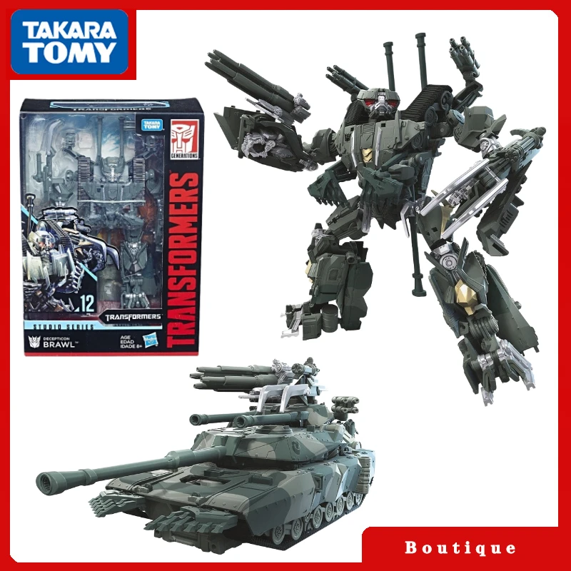 Takara Tomy Transformers Toys Studio Series SS-12 Voyage 18CM Brawl Autobot Action Figures Gifts Classic Hobbies Collectible