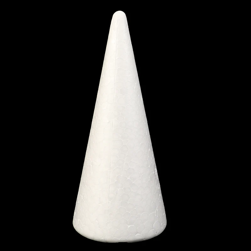 Polystyrene Cone Flat Foam Cone For Handmade Craft DIY Accessory Party Celebration Festival Home Decoration
