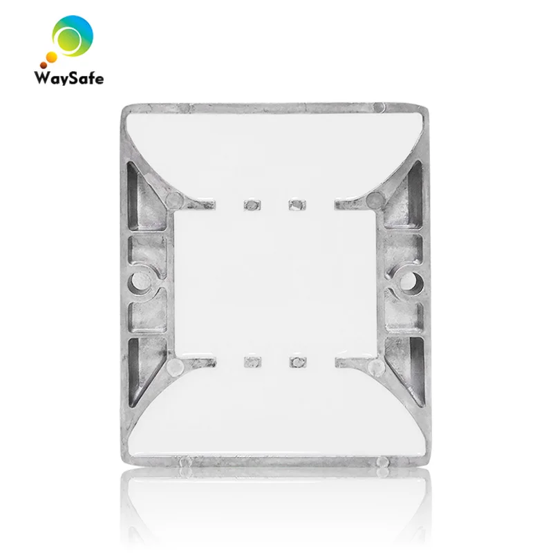 High quality aluminum Road reflector yellow LED one side solar panel road stud reflector