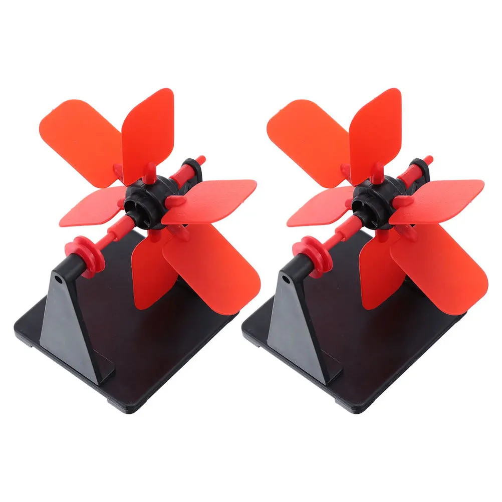 

2Pcs Water Wheel DIY Science Education Kit Kids Assembly Science Experiment Learning Materials Water Wheel Toy