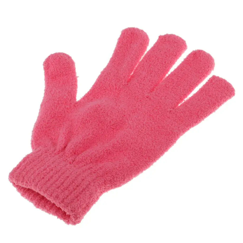 Women Cotton Red Hair Dry Glove Bath Shower Hair Quick Drying Towel - Super Water-absorbent / Soft / Comfortable