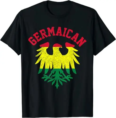 Neu Germaican - Jamaika Flagge Geschenk Premium T-shirt