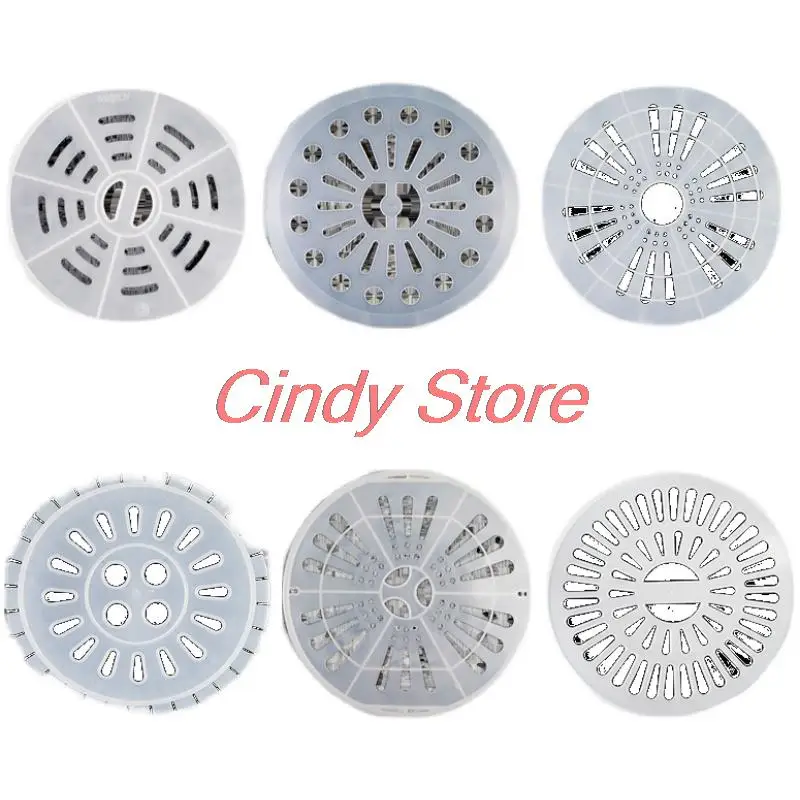 1pc 2pcs 20/22/23.5/24/24.5/25/27/29cm Dia Plastic Semi Automatic Washing Machine Spin Dryer Cap Cover White