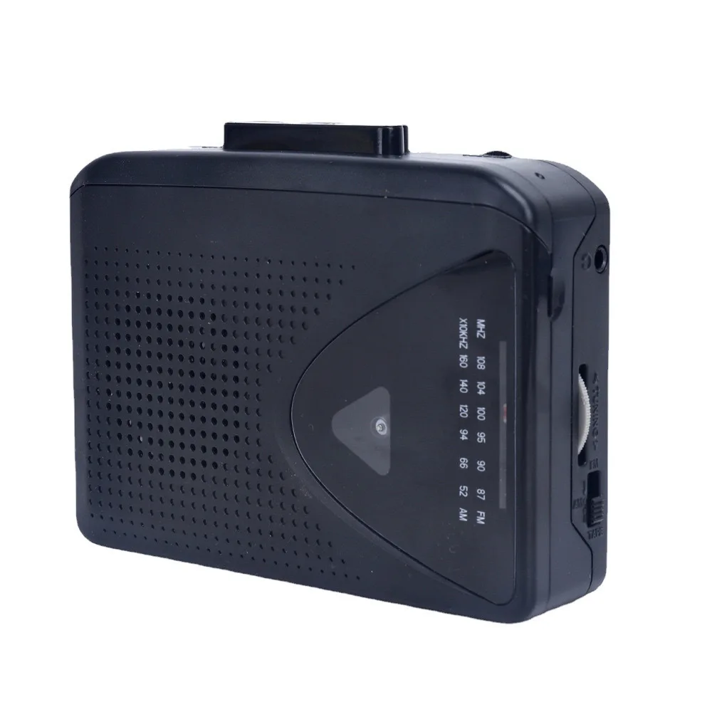 Stereo Cassette Player Built In Speaker FM AM Radio Portable Tape Audio Player With External Sound Output