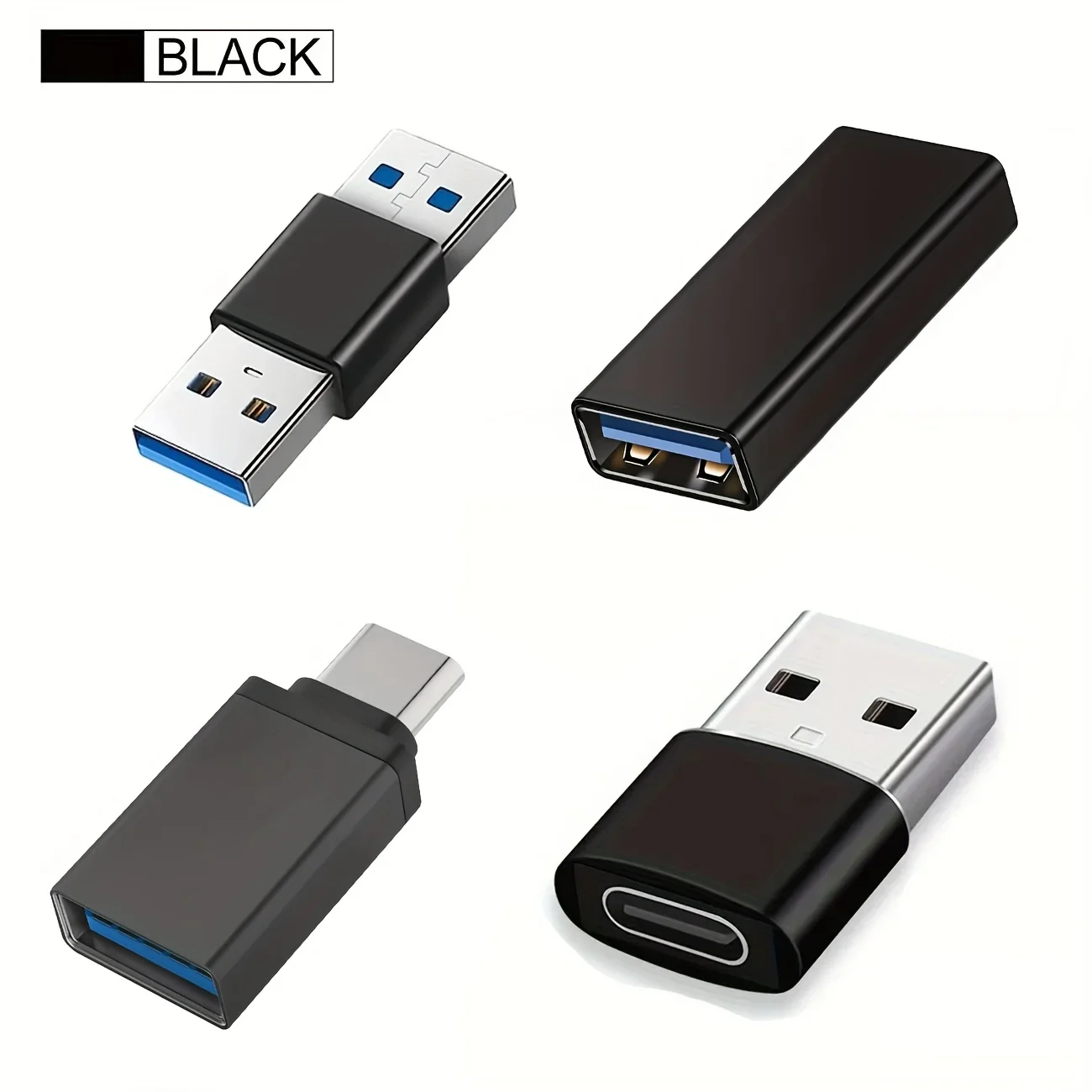 

USB C Female to USB Male, USB Male to USB Male, USB Female to USB Female supports PD fast charging, flash drive, hard disk OTG a