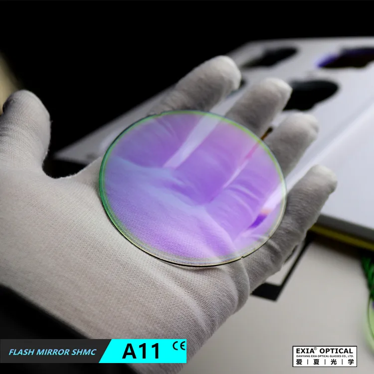 

EXIA A11 Flat Lens Violet Lens Sunglasses Flash Mirror Waterproof Hydrophobia Diameter 75mm