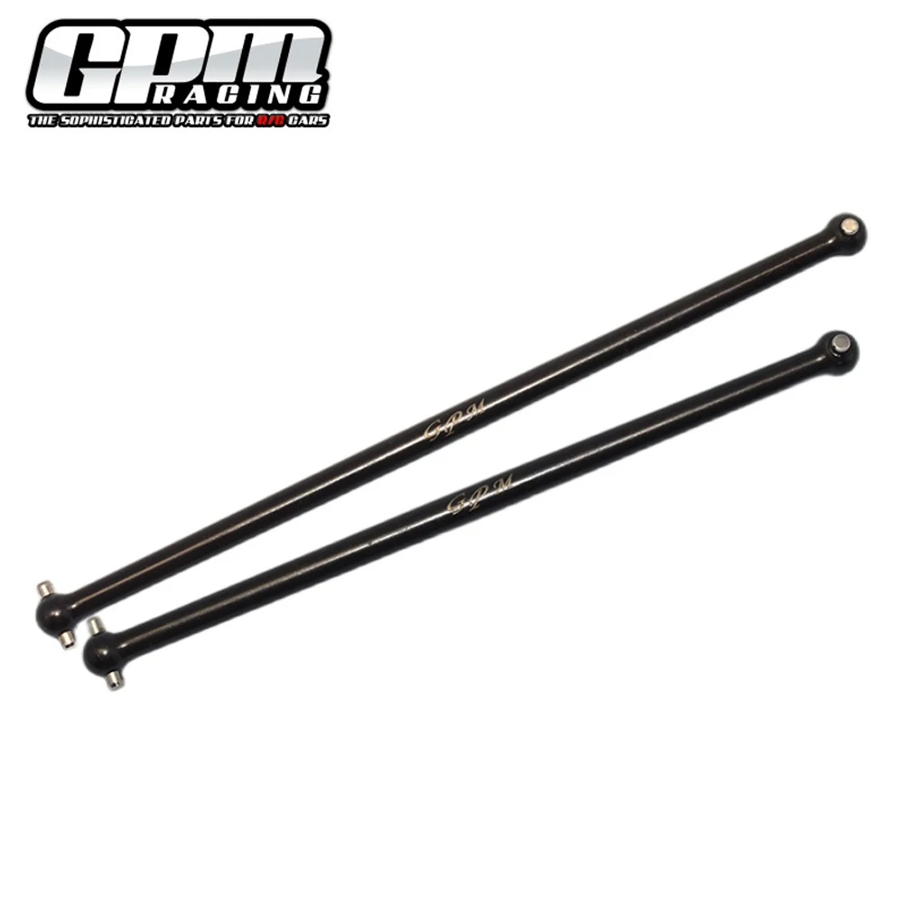 GPM For ARRMA 1/7 FIRETEAM MOJAVE EXB 6S Upgrade Accessories Metal Steel Central Drive Shaft Dog bone ARA310952 + AR310460