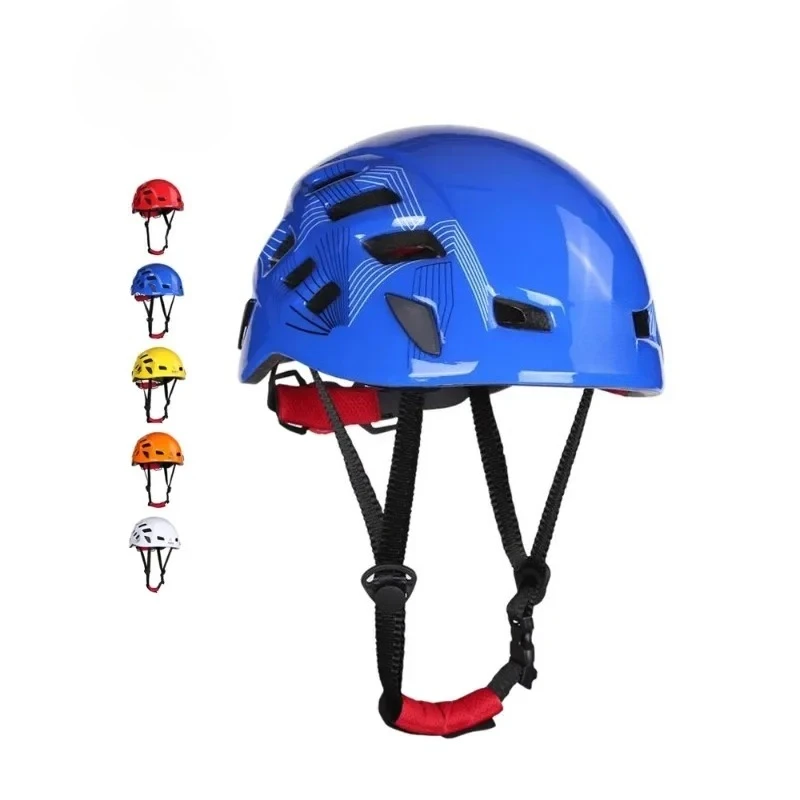 Climbing helmet, mountain climbing safety  rock climbing  cave exploration rescue, rapid descent and creek tracing helmet