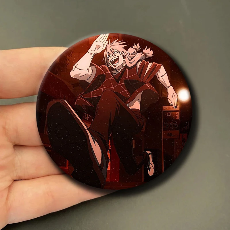 Mahito Anime Figure Badge Cosplay Dark Cartoon Brooches Exquisite Creative Enamel Pins for Clothes