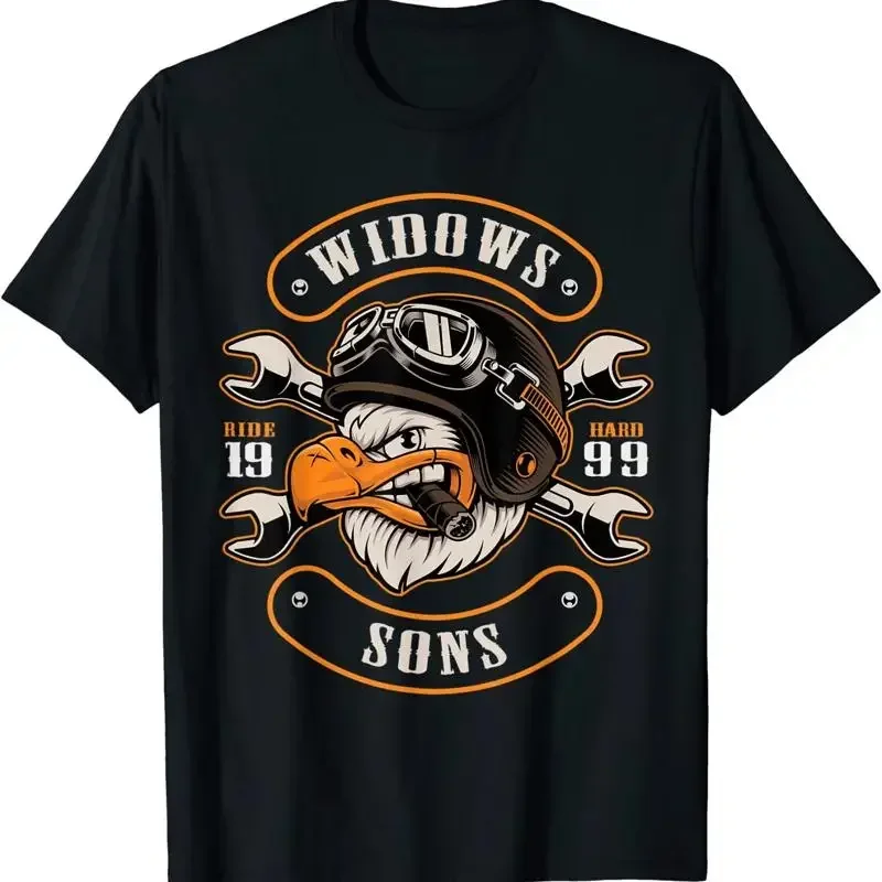 New Limited Smokin' Eagle Widows Sons Masonic T Shirt