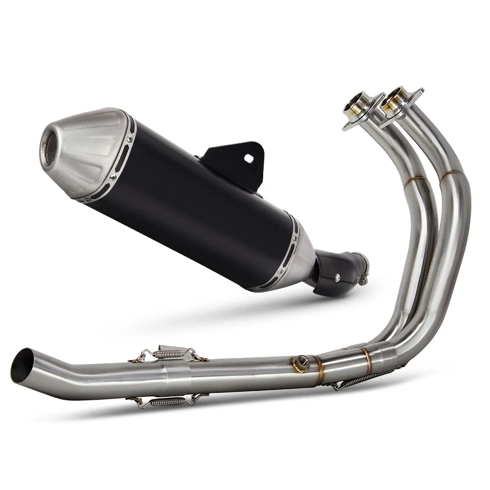 لياماها T700 TENERE 700 19-25 سنة نظام عادم الدراجة النارية الكامل تعديل الهروب المنوع الانزلاق على كاتم الصوت على الخط مع DB القاتل #4