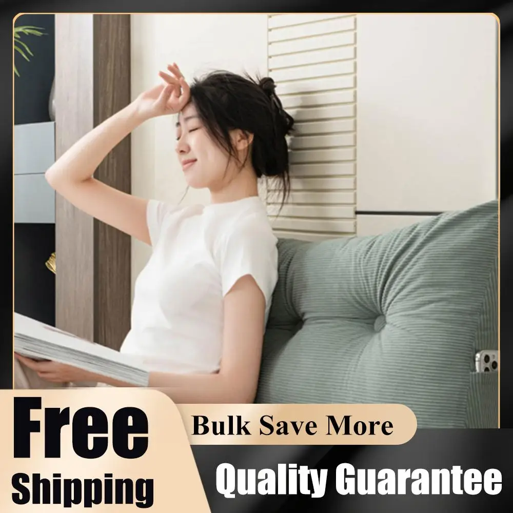 

Подушка-валик треугольной формы для поддержки спины и чтения, длинная подушка для позиционирования и упора