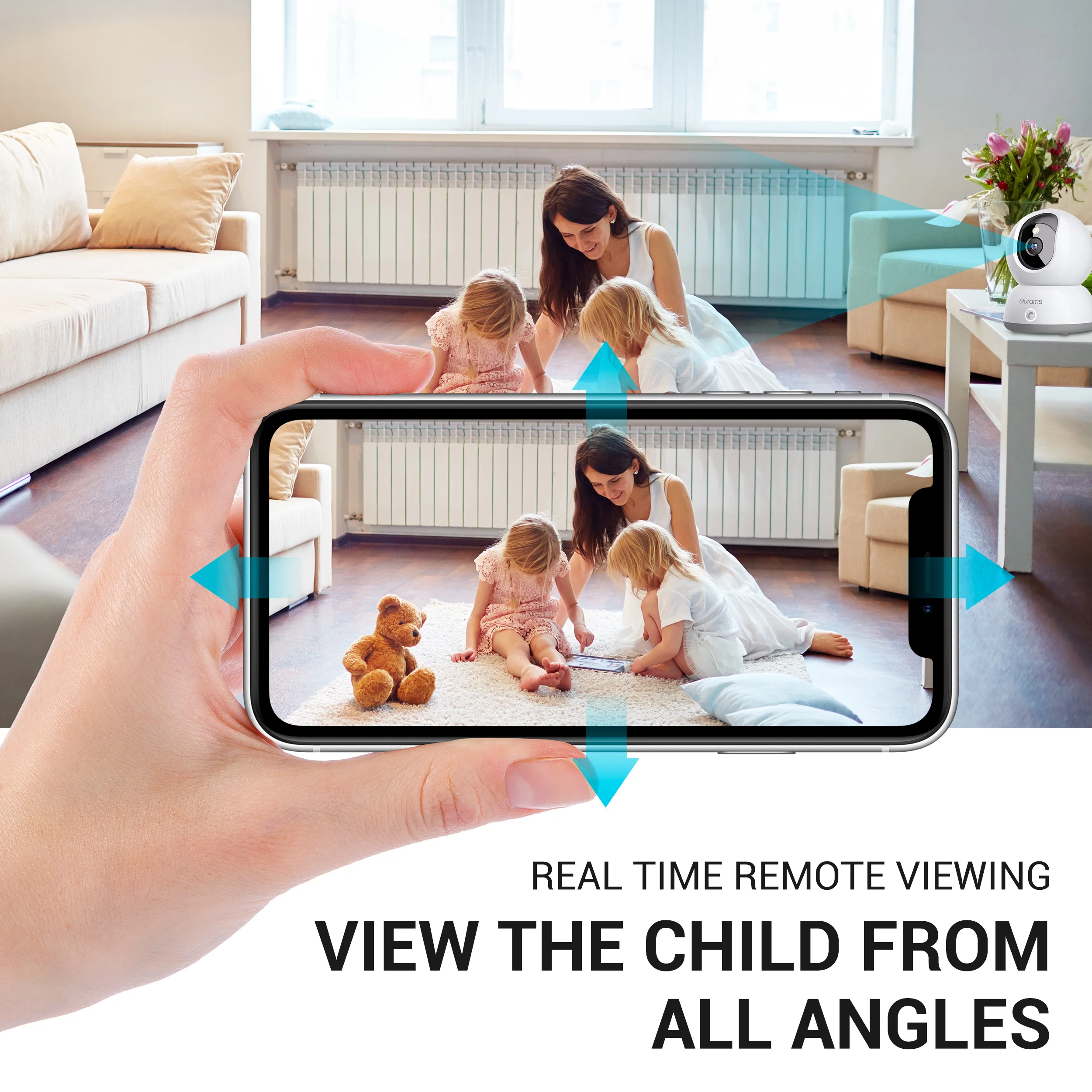 Blurams Indoor Security Camera - Smart Elderly Home review and price