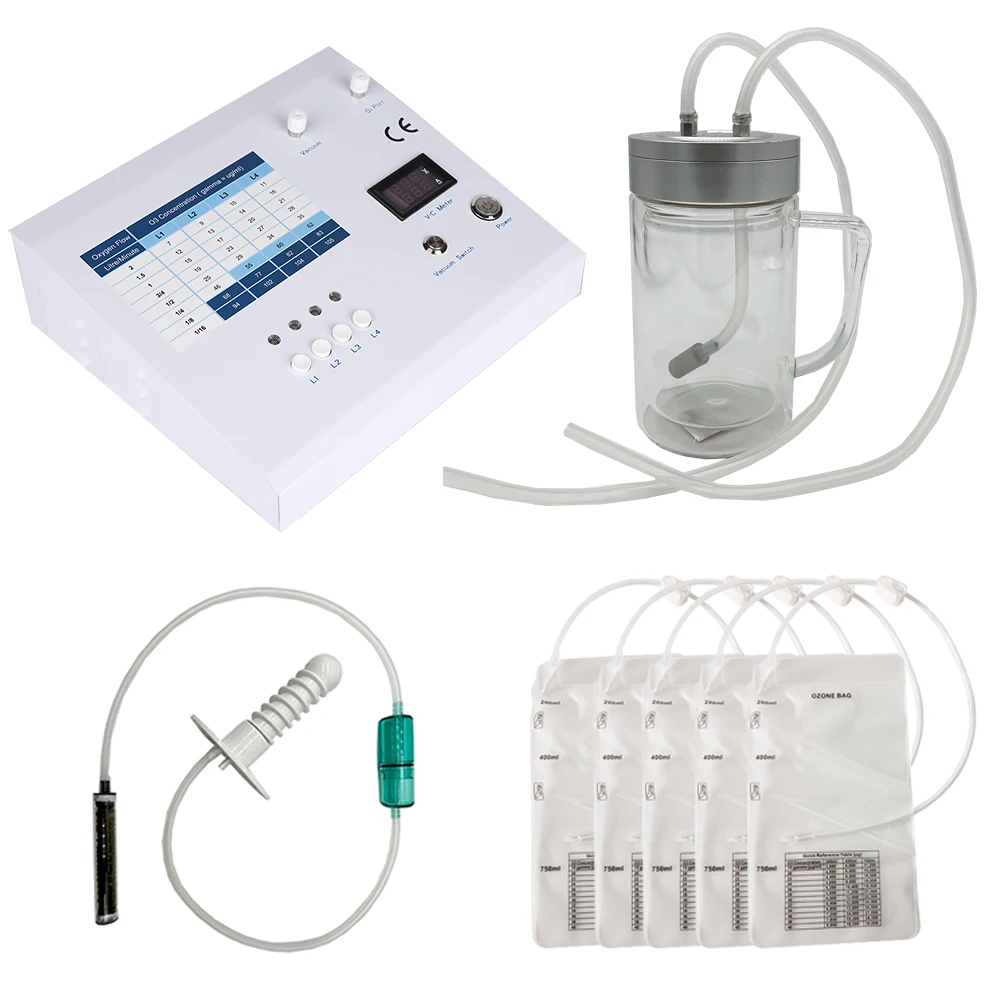 Ozone Therapy Gynaecology  Vagina Ozonizer therapy machine KIT maquina de ozonoterapia