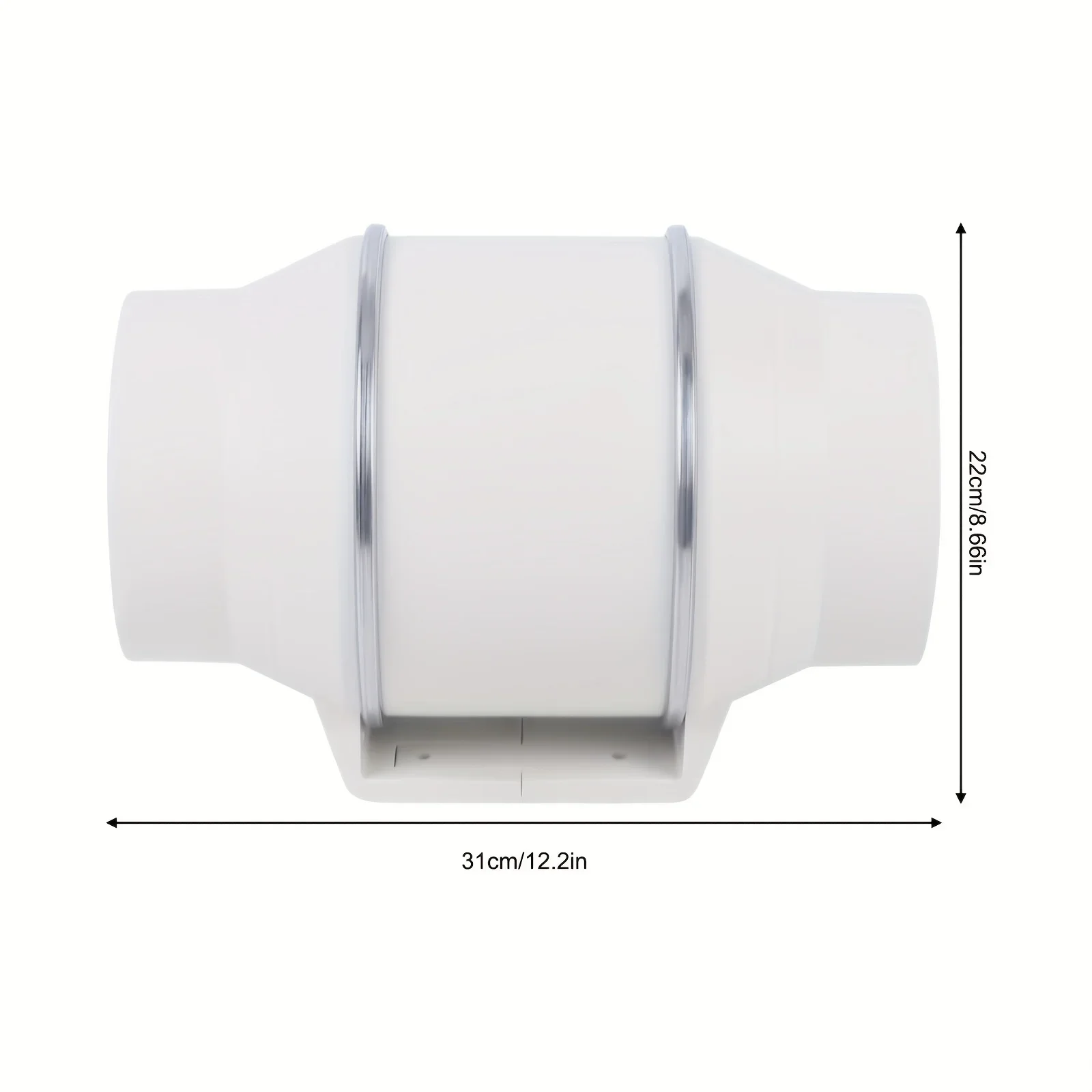 배기관 팬 환기 팬 파이프 팬 인라인 덕트 팬 환기 배기 송풍기 팬 덕트용 조용함
