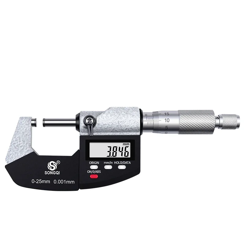 

0.02mm Accuracy Digital Outside Micrometer 0-25/25-50/50-75/75-100mm