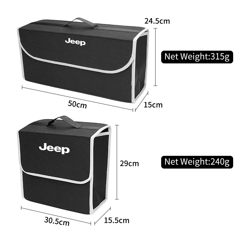 Car Trunk Storage Bag Organizer Foldable Stowing Tidying Container Box For Jeep Renegade Compass Grand Cherokee Liberty Rubicon