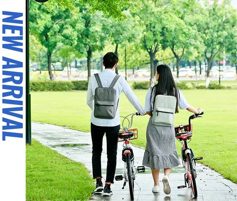 Minimalist Ultra Slim Laptop Backpack 15.6 Inch Waterproof Business Work Bags Thin Computer Back Pack Bag for Men Work Sac Homme