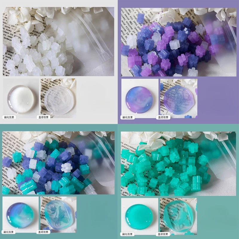 

120 шт. нефритовые полупрозрачные перламутровые восковые бусины для запечатывания штампов, поделок своими руками, декоративных принадлежностей