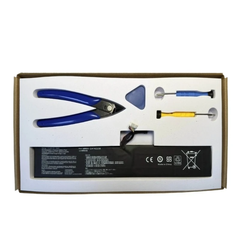 C41N2208 15.48V 4780mAh Laptop Battery for ASUS ROG ALLY Gaming Handheld Series RC71L/PC71L Expand High Capacity Free All Tools