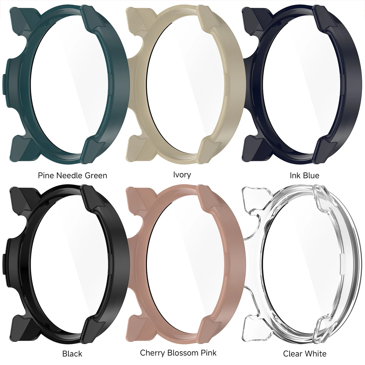 Casing Kaca Tempered untuk Coros Pace 3 2 Tali Jam Tangan Pintar Penutup Pelindung Bumper Pace3 Pace2 Aksesori Cangkang Pelindung Layar