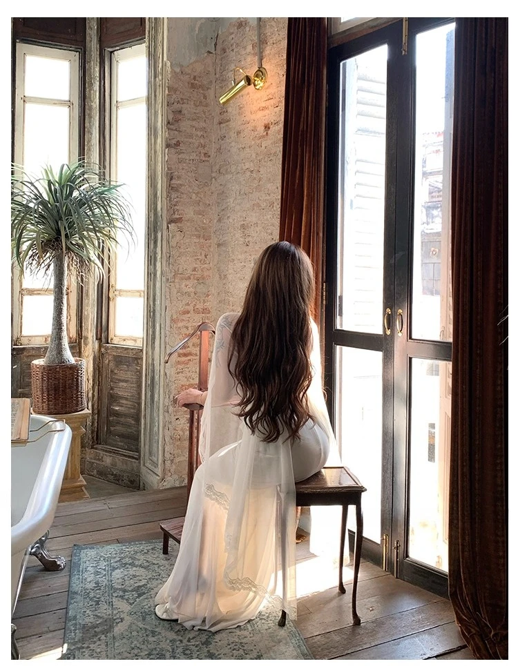 Hot-Selling Birthday Coming-of-Age Ceremony Banquet Plus Size Fishbone Chiffon Slim Fit Draped Sheer Apricot Long Dress