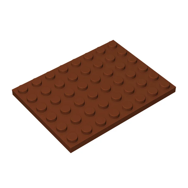 10 Stück 3036 Platten 6x8 Bausteine Sammlerstücke Modulare GBC Spielzeuge für Technische MOC DIY Bauwerke Kompatibel – Detail 10
