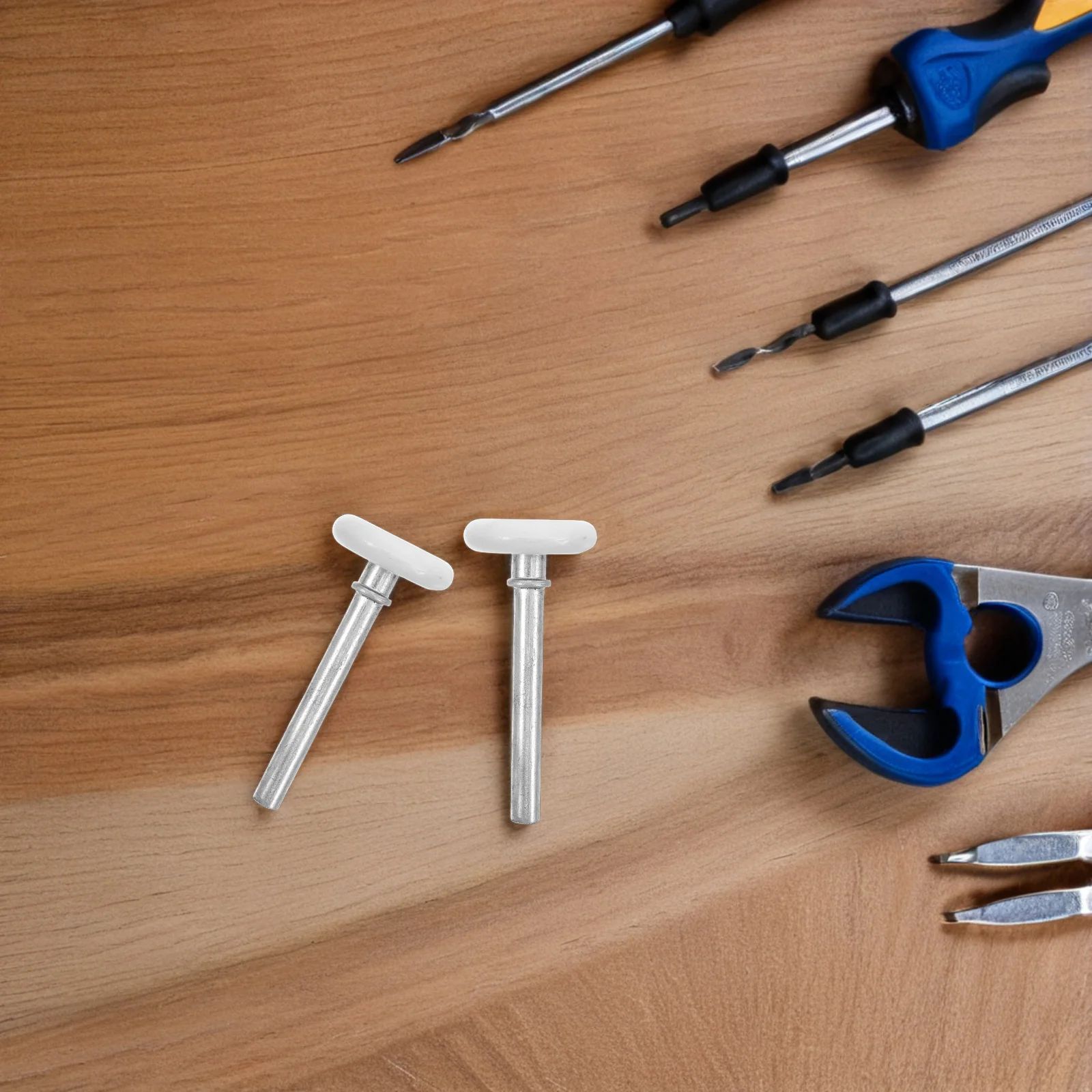 

4Pcs Nylon Garage Door Rollers Silent Smooth Gliding Easy Installation Durable Replacement Parts Garage Door Hinges and Rollers