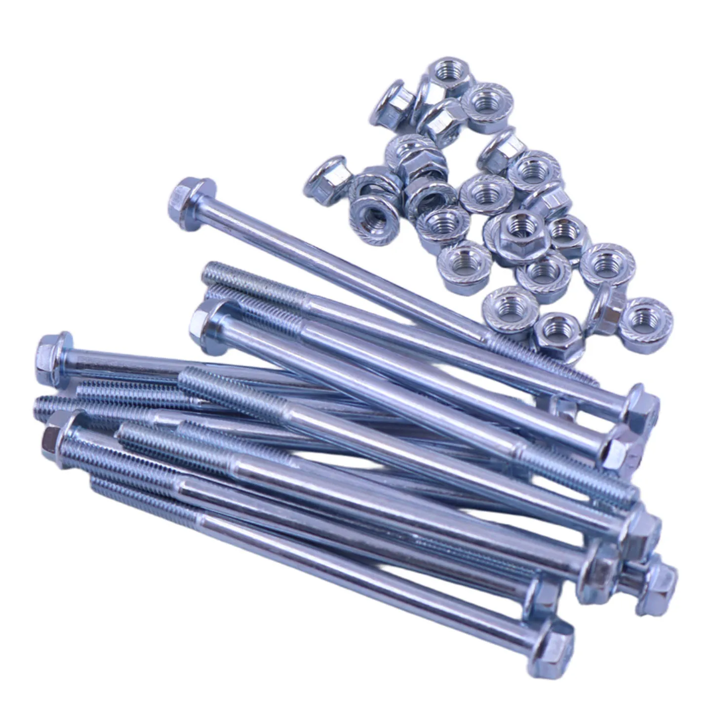 Industrial Generator Set Maintenance Package M6*95 Extended Flange Bolts 100 Pieces Engineering Machinery Standard Part