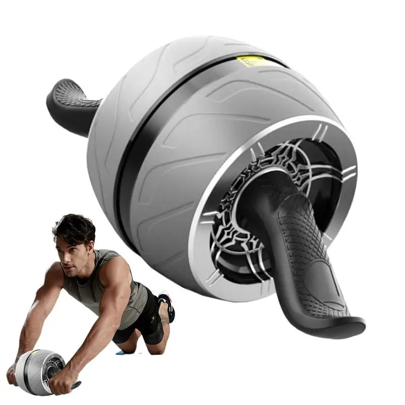 

Abdominal Wheel Ab Roller Silent Rebound Belly Core Fitness Roller Muscles Strengthening Equipment Ab Trainer Wheel For Men