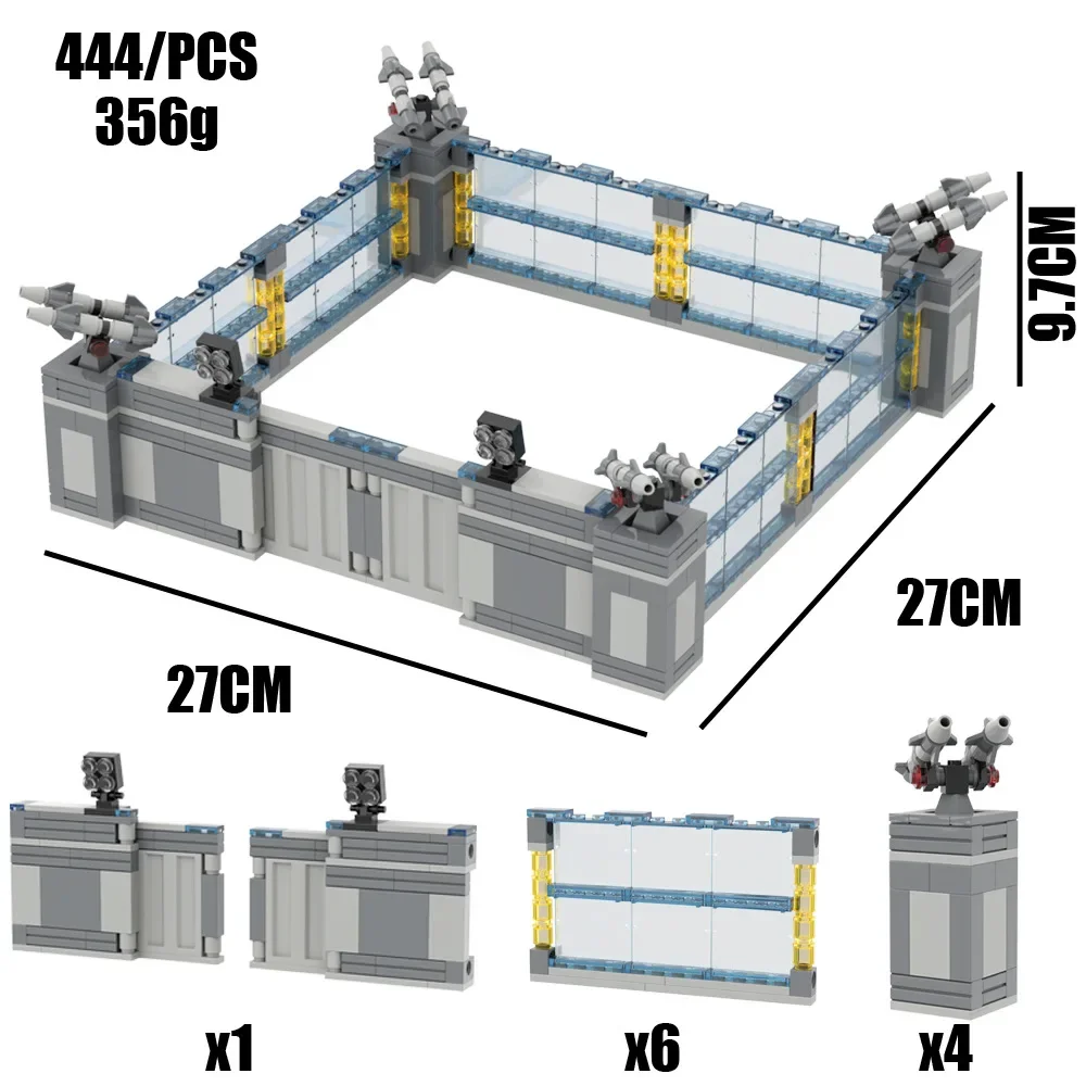 

Военная база, модель крепости, строительные блоки, MOC, закрывающее настенное оружие, башня, защита, кирпичи, игрушки, совместимые с LEGO