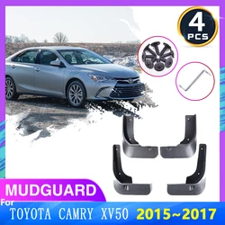 For Toyota Camry XV50 2015 2016 2017 Mudguards Splash Guard Fenders Wheels Front And Rear Mud Flaps Mudflap Car Auto Accessories