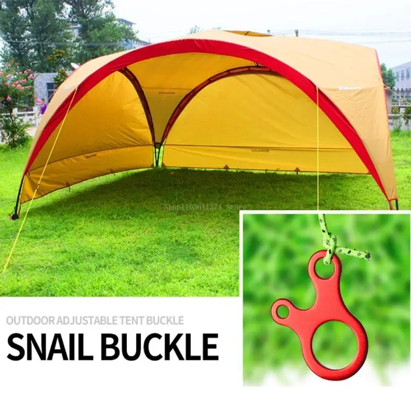 

10Pcs Light Weight Aluminum Alloy Rope Buckle Resistance Regulator Buckle Knotting Tool Camping Cord Tensioners Enduring