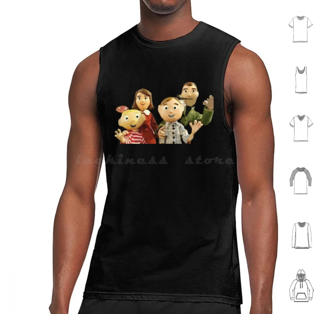 Orel Tank Tops Print Cotton Moral Orel Adult Swim Orel Puppington Orel Moral Clay Puppington Cartoons Cartoon Stop Motion