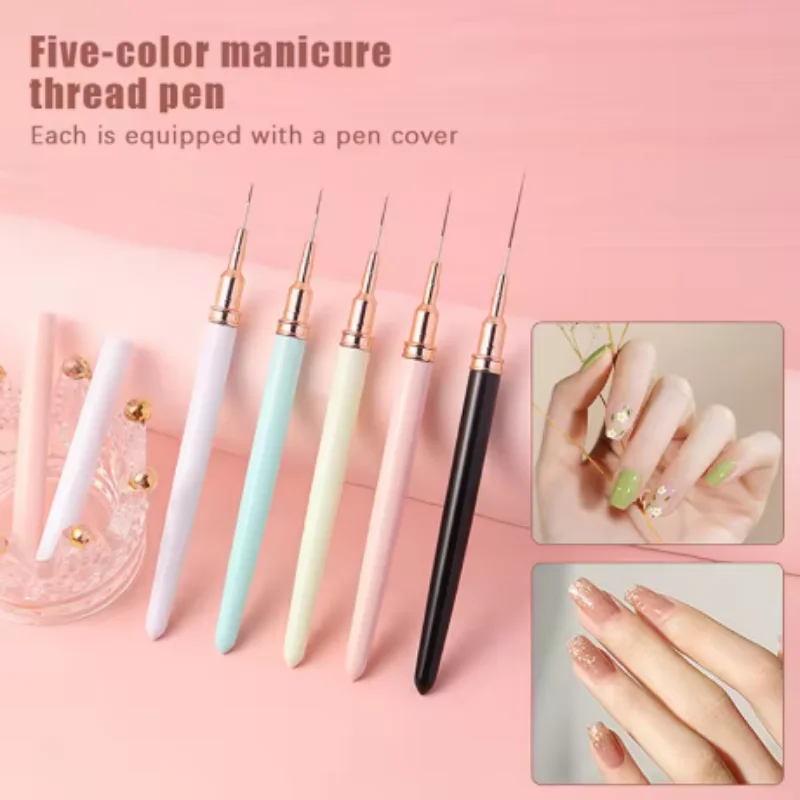 5/10/20 stuks gemengde nagelkwasten, nagelkunst, nagelmateriaal, decoratiekwasten, UV-gel, beauty make-up, DIY manicure tool, nagelbenodigdheden