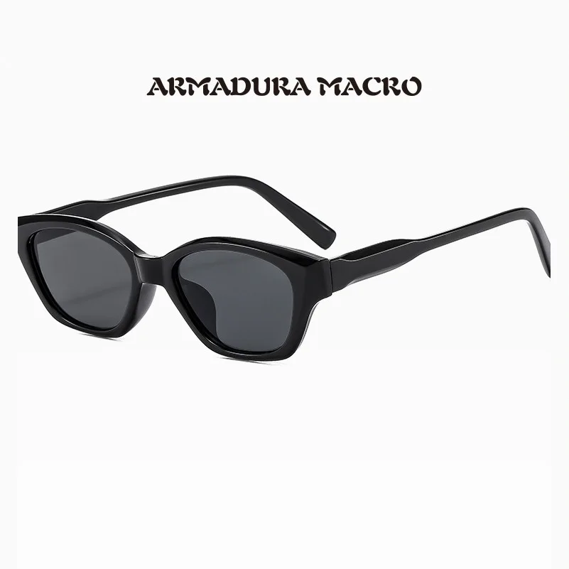 

Retro cat-eye high-end Sunglasses Both Men Women Sun UV Protection narrow-frame Glasses Travel Sports Outdoor T680