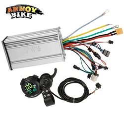 Controller a onda sinusoidale 36V48V60V72V 1500W-3500W Kit Display LCD ruota motore mozzo Scooter elettrico senza spazzole universale ad alta potenza