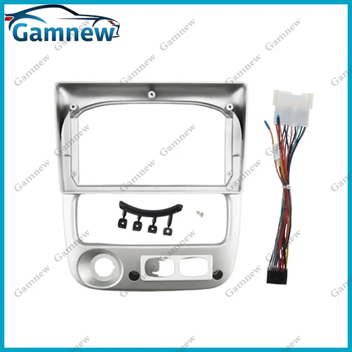 Imagen 2 del producto Adaptador de Fascia de marco de coche de 9 pulgadas, Kit de Panel de montaje de tablero de Radio Android para Hyundai Accent X3 1994-2000