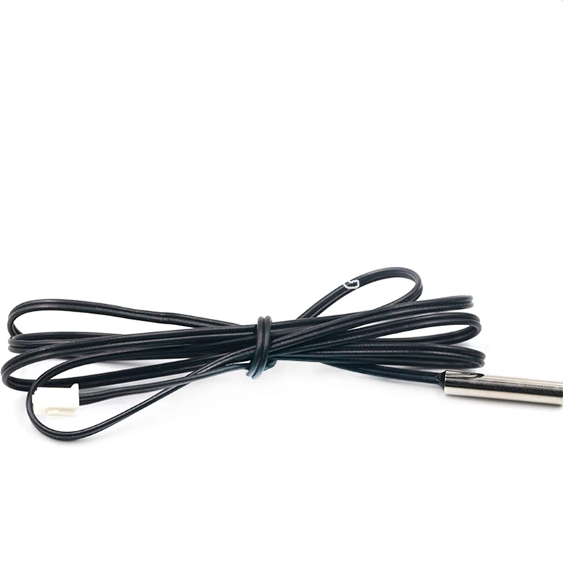 W1209 50CM 1M 2M 3M NTC Thermistor Temperature Sensor Waterproof Probe Wire 10K 1% 3950 W1209 W1401 Cable