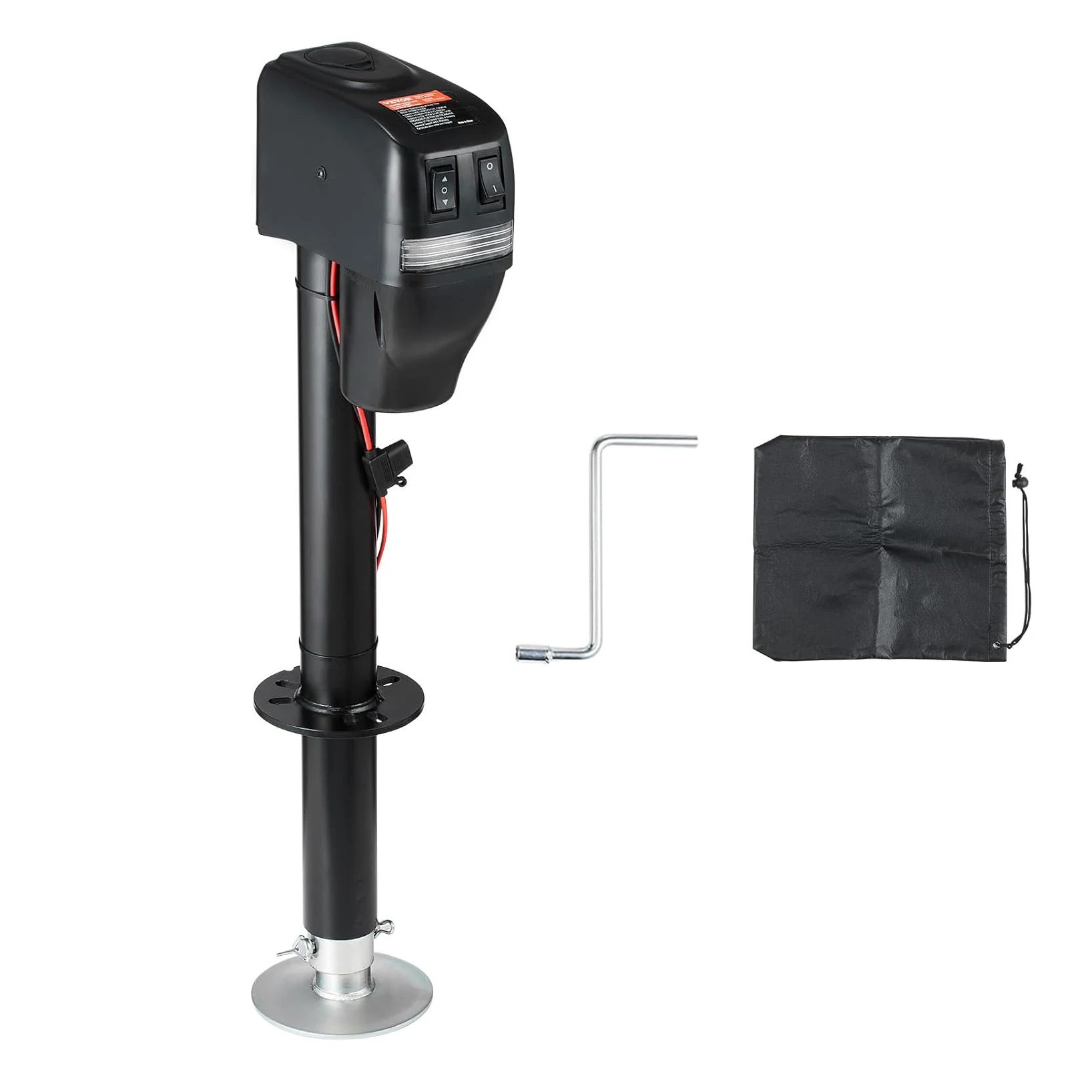Capacity 5000lbs Electric Trailer Jack, 9.84