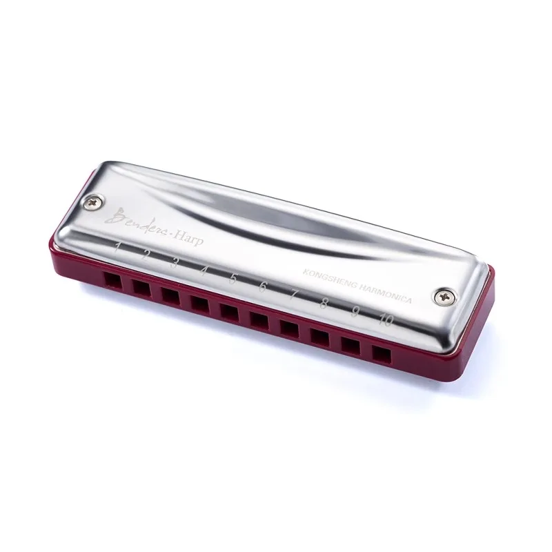 KONG SHENG Blues Harmonica key of Paddy scale of D A E F G Bb Eb 10 Holes 20 Tones Harmonica  Suitable for beginners