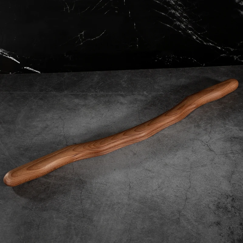 등 마사지기 구아샤 나무 스틱 마사지 도구 나무 마사지 롤러 스틱 림프 배수 마사지기 바디 쉐이핑 등 다리용