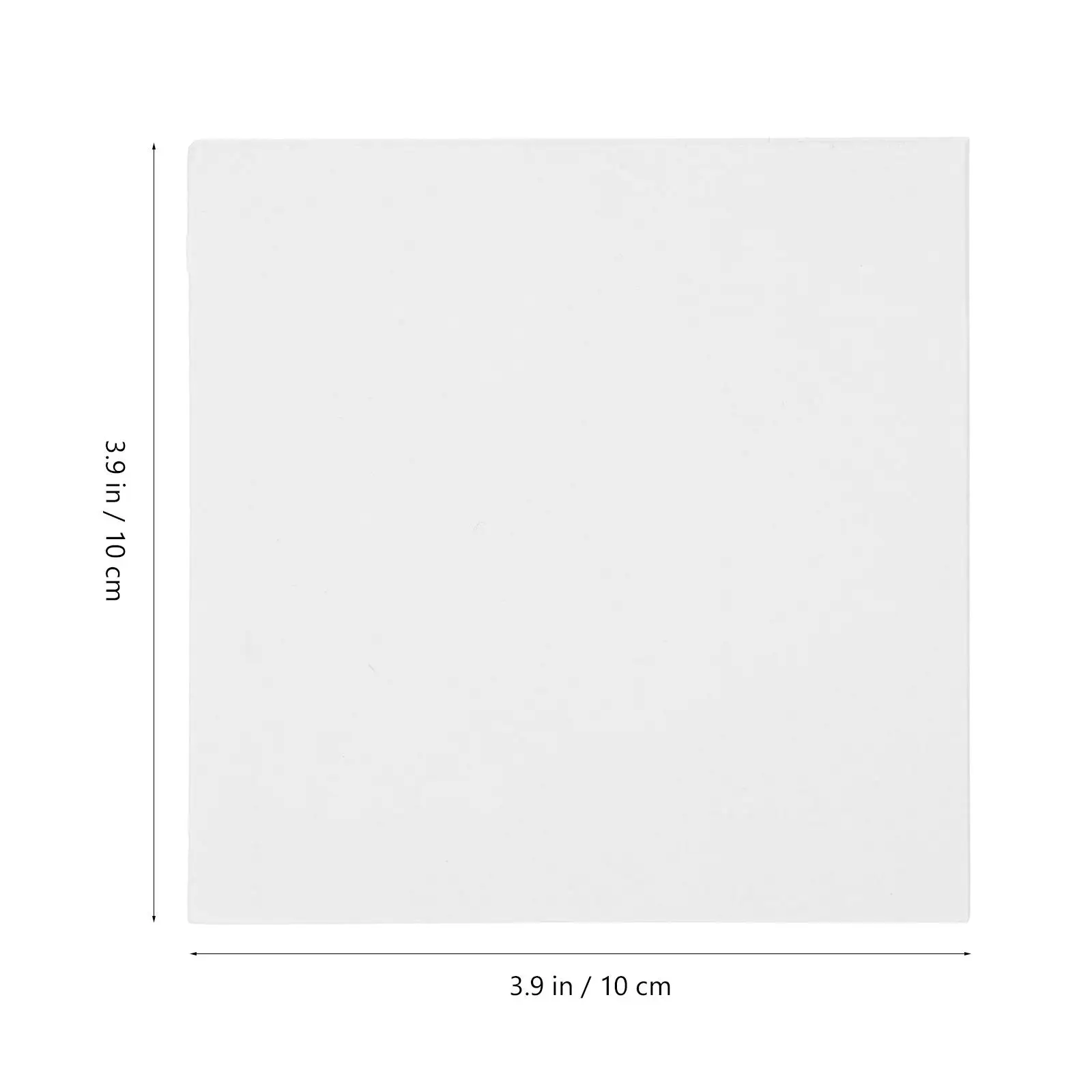 400pcs White Blank Non Sticky Memo Pad Tear Off Notes Paper ganizer Refill Smooth Writing Surface Non Adhesive Note