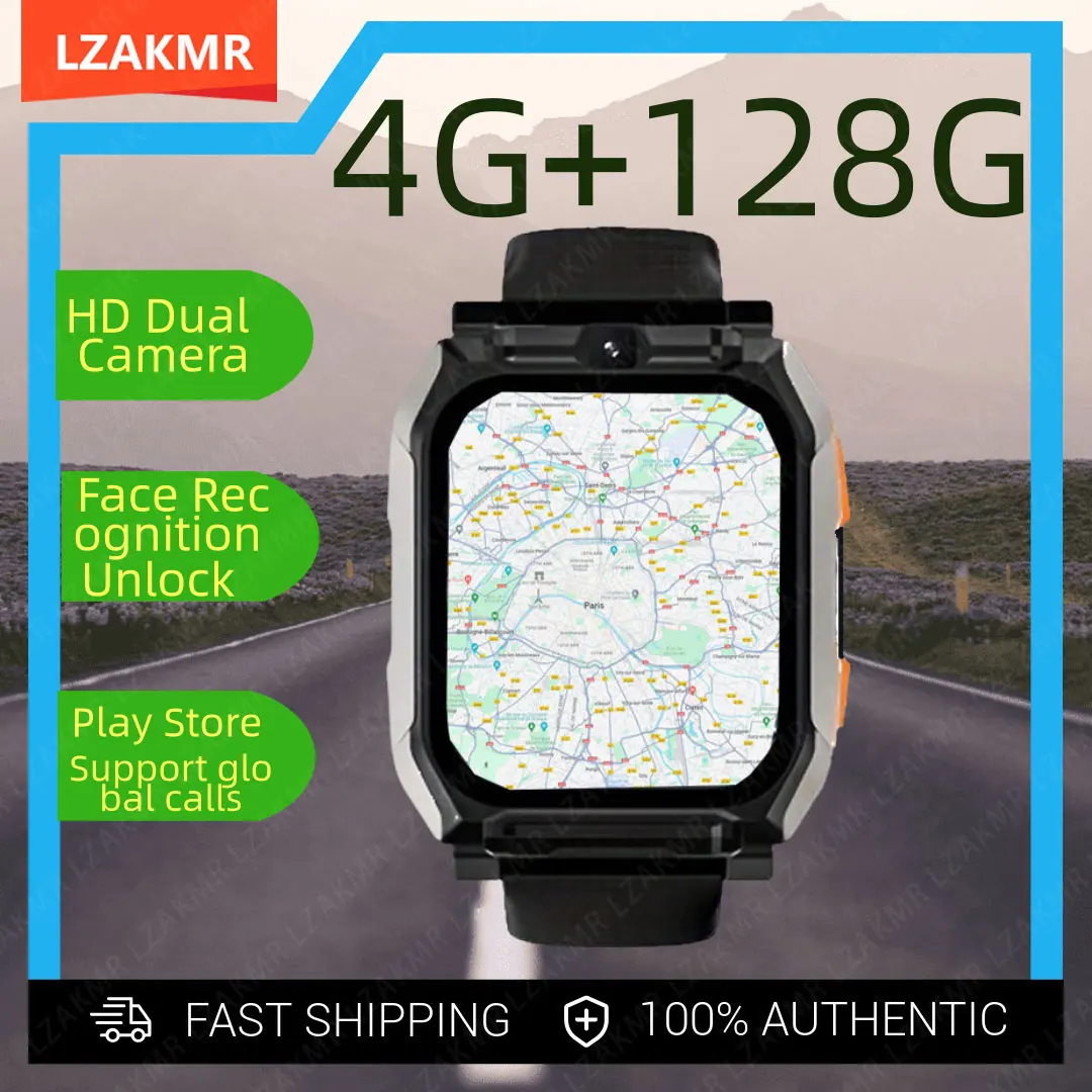 

NEW 4GNet T3 Smartwatch Voice Call Android GPS Navigation Google Maps SIM Card 5MP HD Dual Camera Payment Function Smart Watches