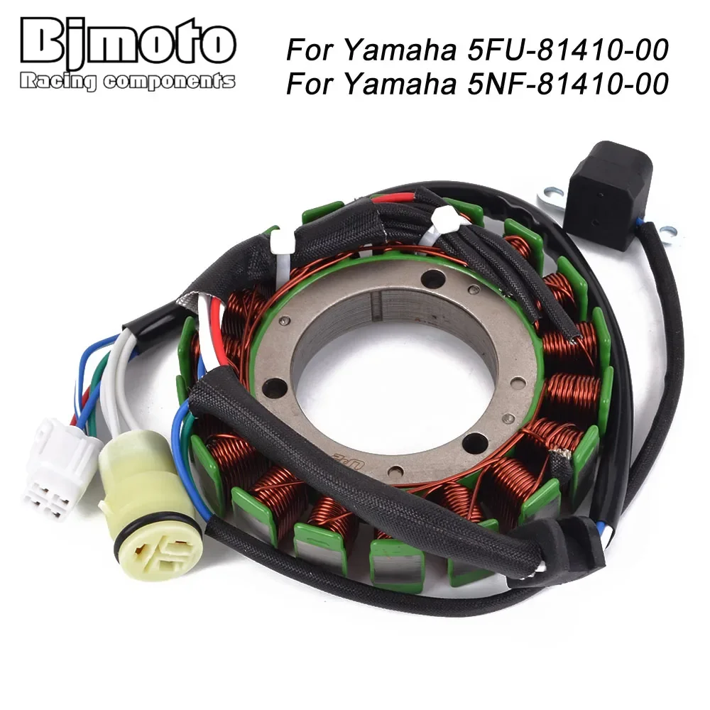 

Generator Engine Stator Coil for Yamaha ATV Warrior 350 YFM350X Raptor 350 YFM350R 5NF-81410-00 YFM350 R X