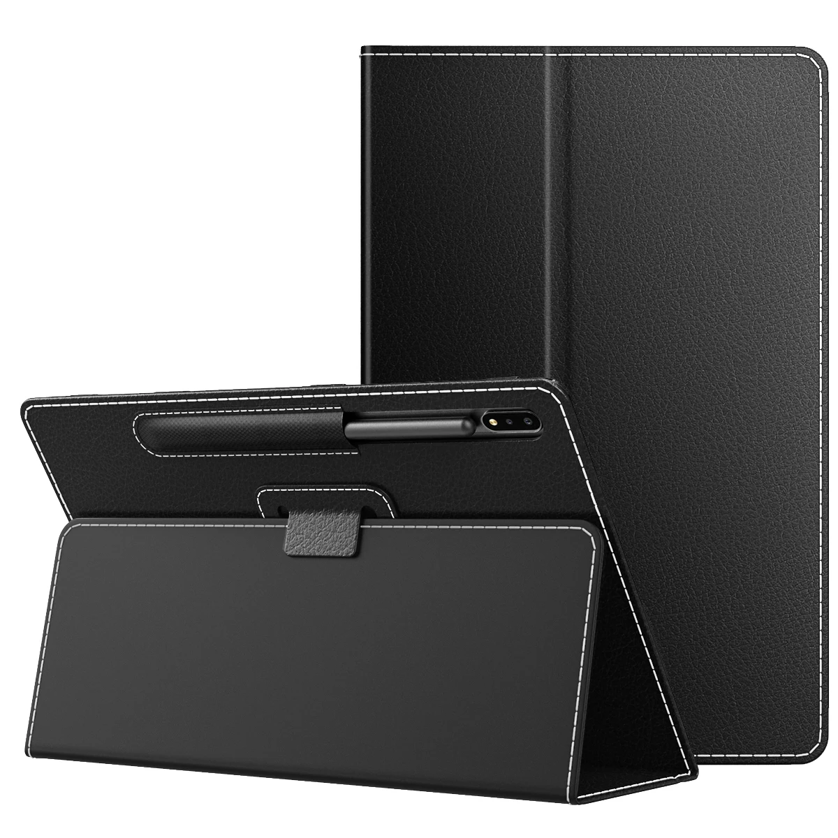 Case for Samsung Galaxy Tab S8 11 inch 2022 SM-X700,Ultra Slim Tri-Fold Cover with Auto-Wake/Sleep Pen Holder for Galaxy Tab S7